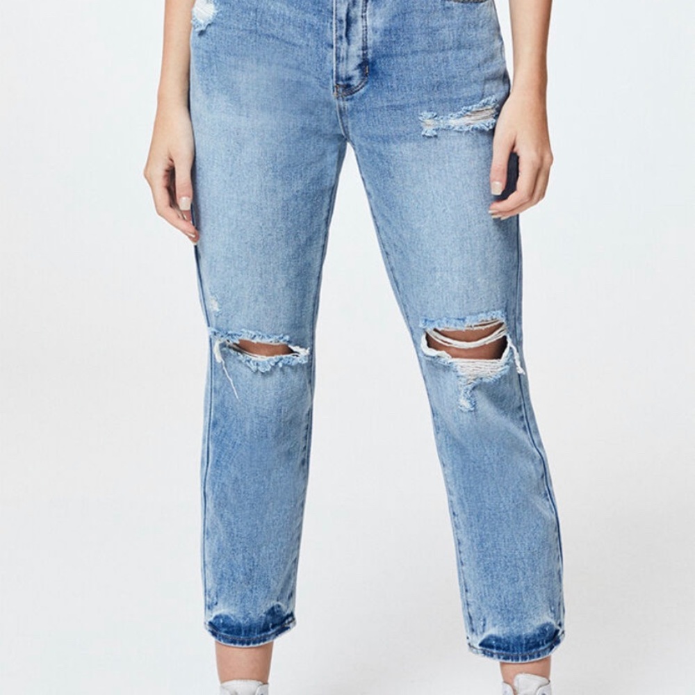 Pacsun ripped mom jeans